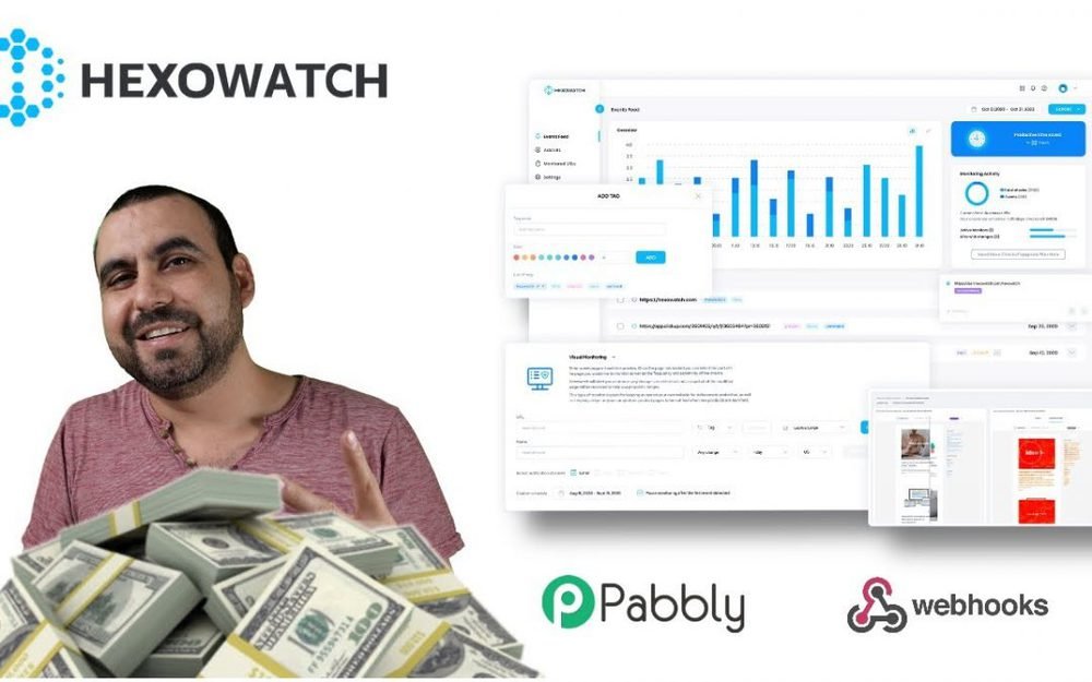 How to make money with website change monitoring using Hexowatch