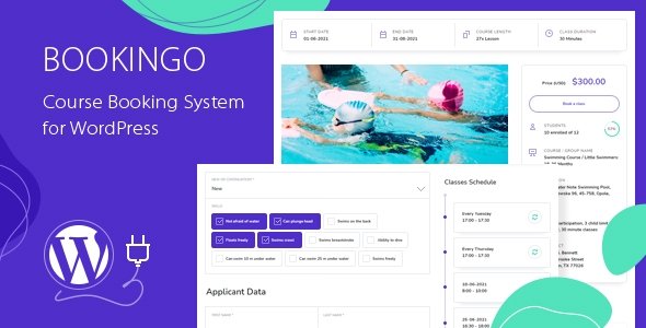 Bookingo – Course Booking System for WordPress