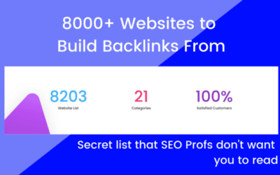 Backlink Repository – List of 8000+ Websites to Grab a Backlink From Lifetime Deal Offer
